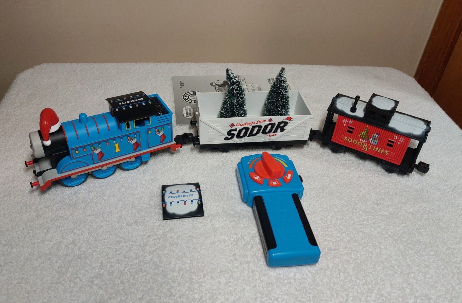 2016 Thomas & Friends Christmas Lionel Train w/ Remote TRAIN ONLY