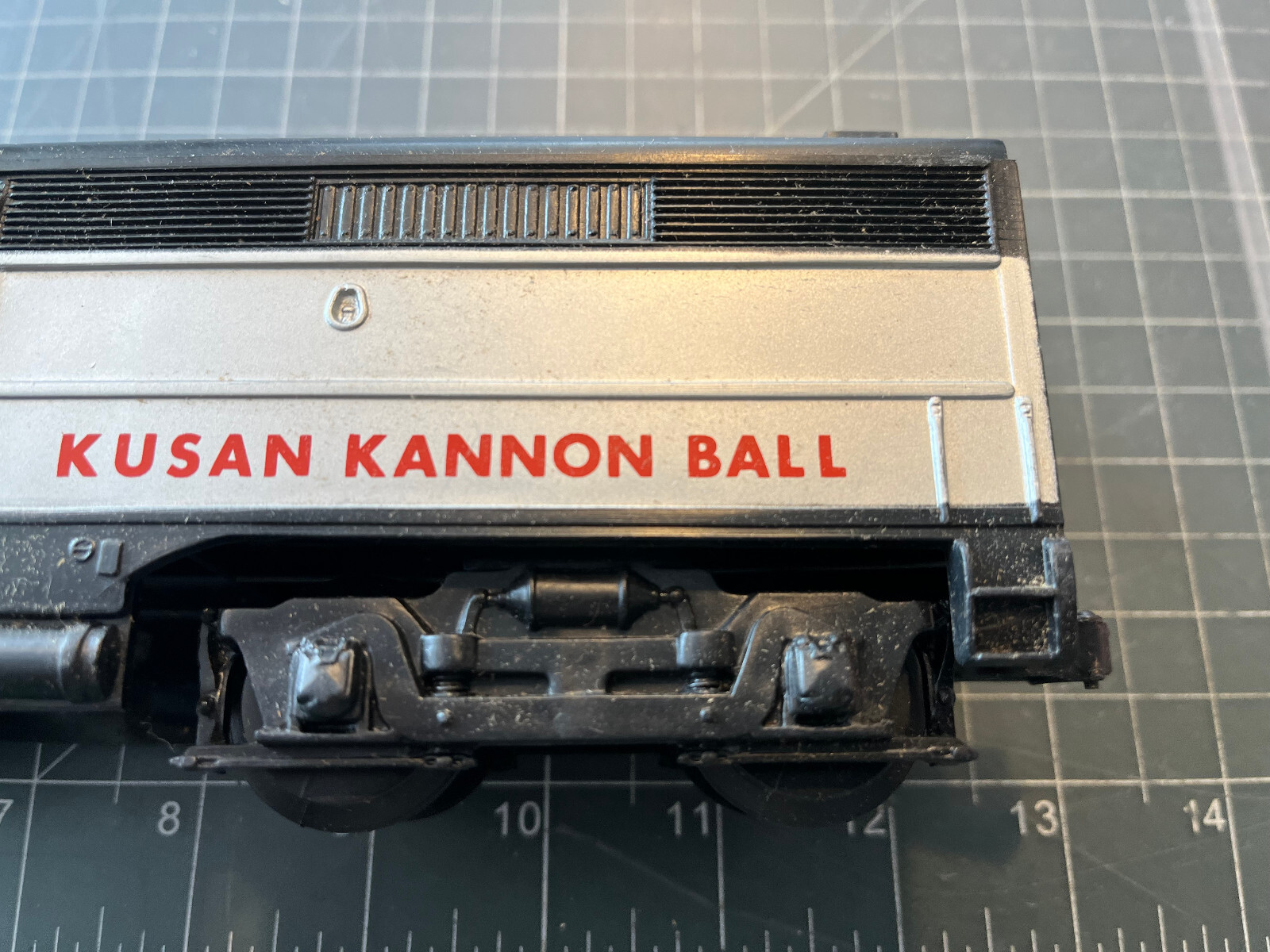 KMT Kusan Auburn Train 2716 ALCO DUMMY DIESEL LOCOMOTIVE KANNON BALL NICE! LOT H