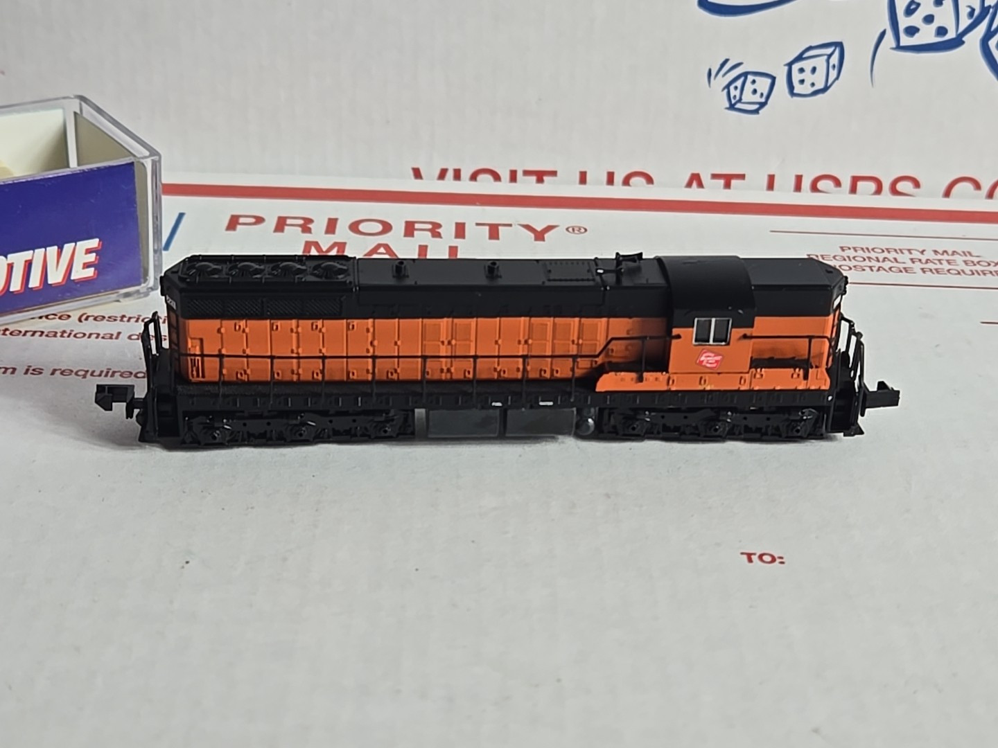 Life Like 7725 N SD7 LOCO MILWAUKEE #2211, N Scale