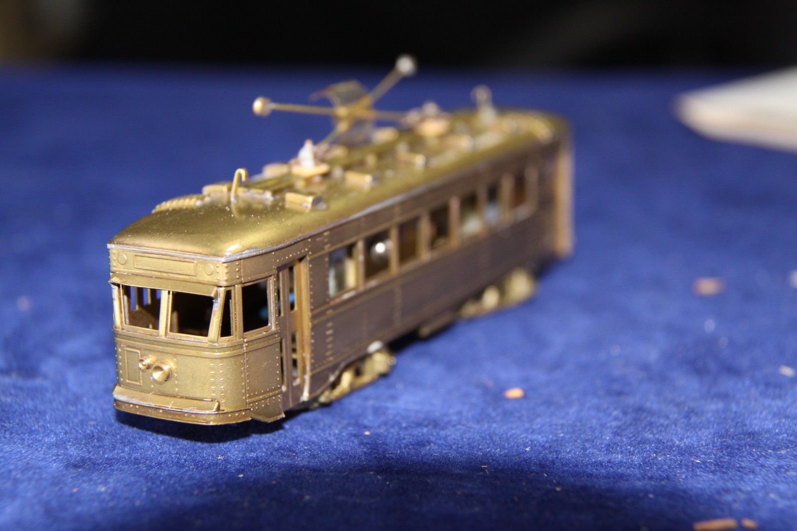 1136 – 1930 Brill Master Unit Brass Trolley HO Scale – Northwest Short Line