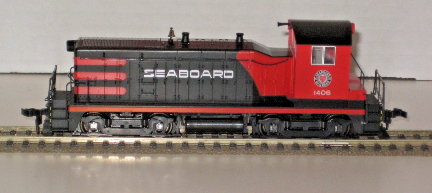 KATO 37-109 HO Scale Seaboard EMD NW2 Phase 1 Diesel Switcher #1406