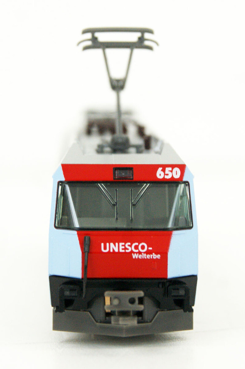 USA Seller – New! KATO N gauge 3101-3 RhB Ge4/4-III #650 “Unesco Welterbe” color