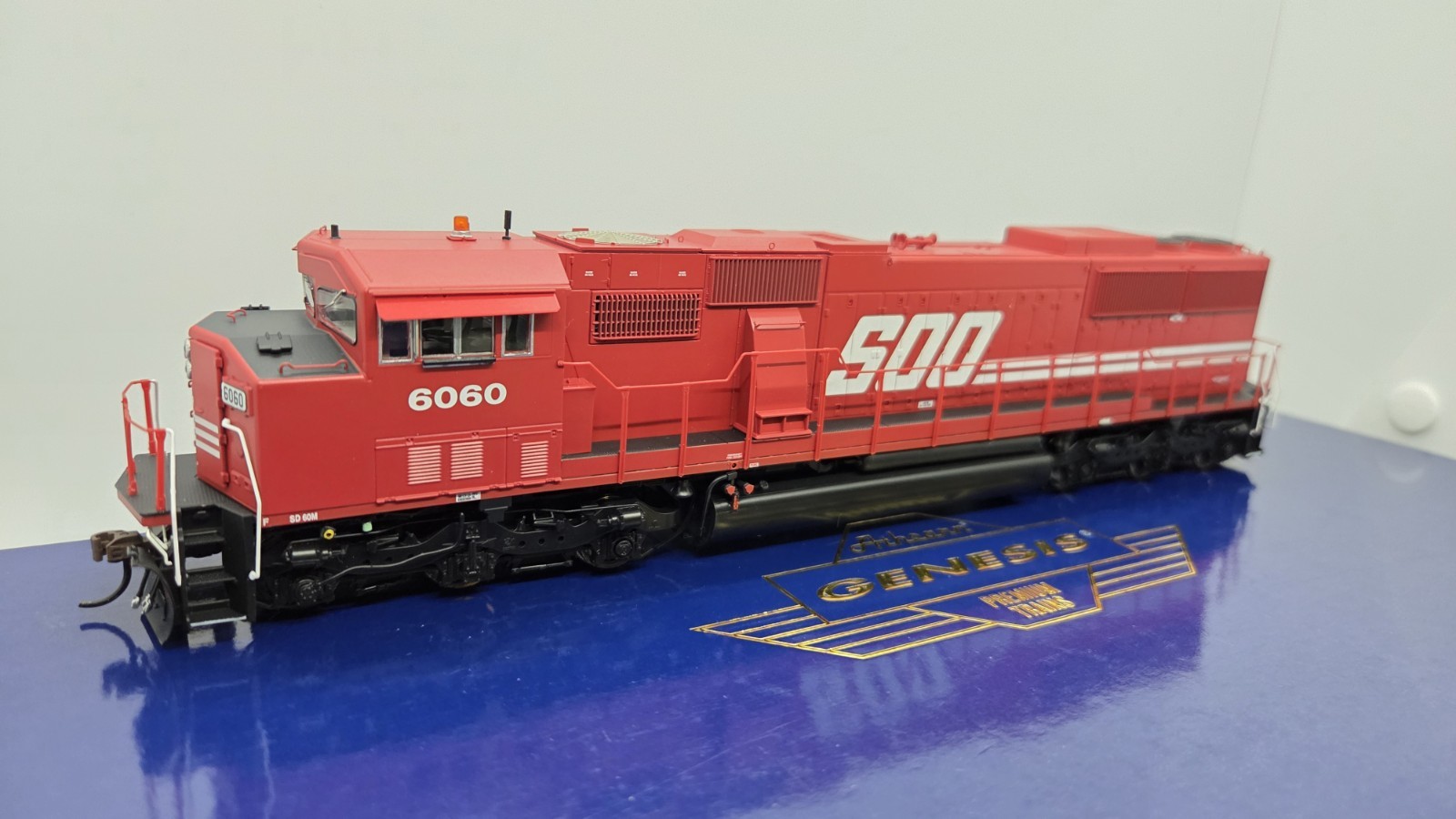 Athearn Genesis #G75622 Soo Line #6060 SD60M DCC w/ Tsunami 2 Sound NIB HO Scale