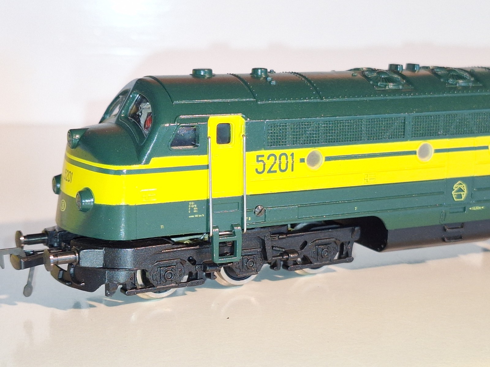 Fleischmann 4270 SNCB Diesel. New Old Stock. Mint Cond. Boxed. HO. 2 rail DC