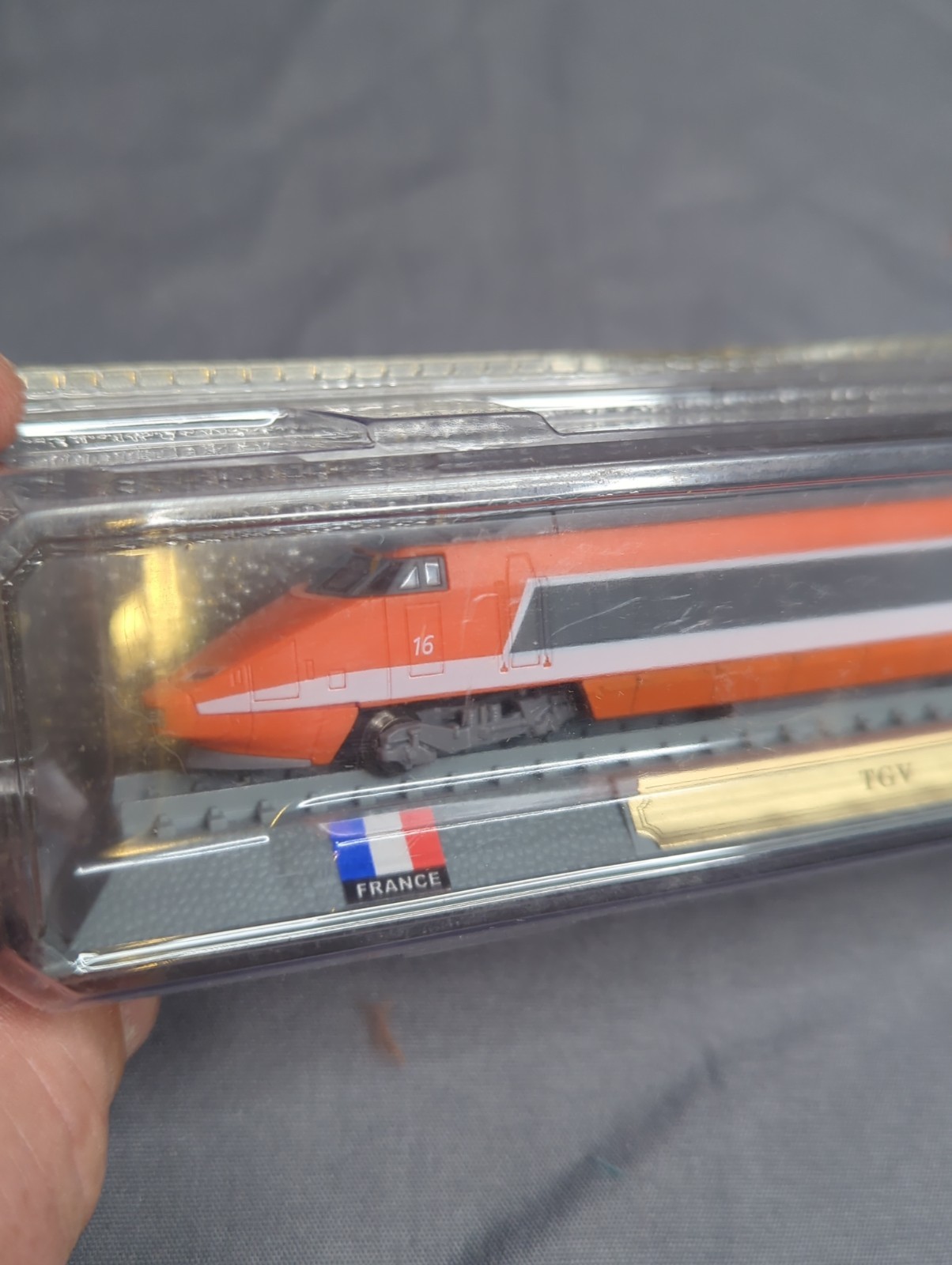 DEL PRADO N GUAGE 1/160 SNCF TGV FRANCE LOCO LOCOMOTIVE TRAIN MODEL New NOS