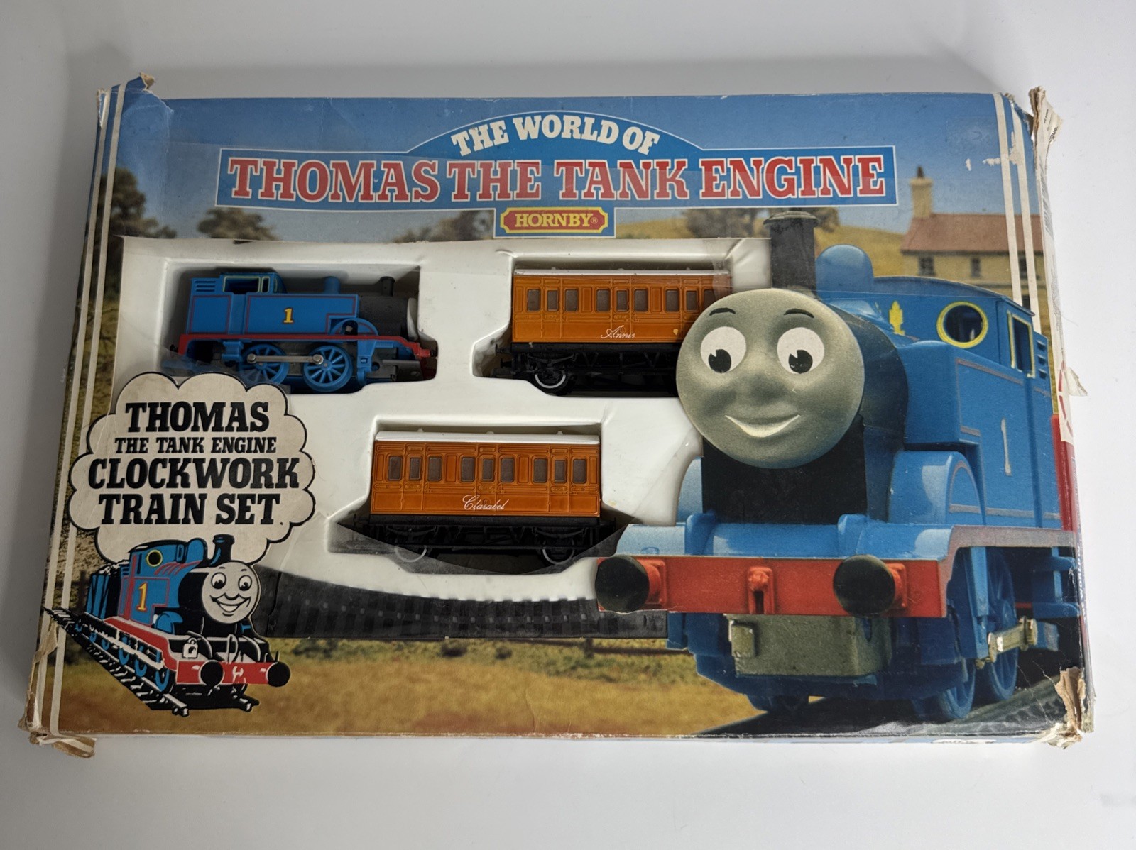 Hornby R185 “The World of Thomas the Tank Engine” Clockwork Train Set Vintage