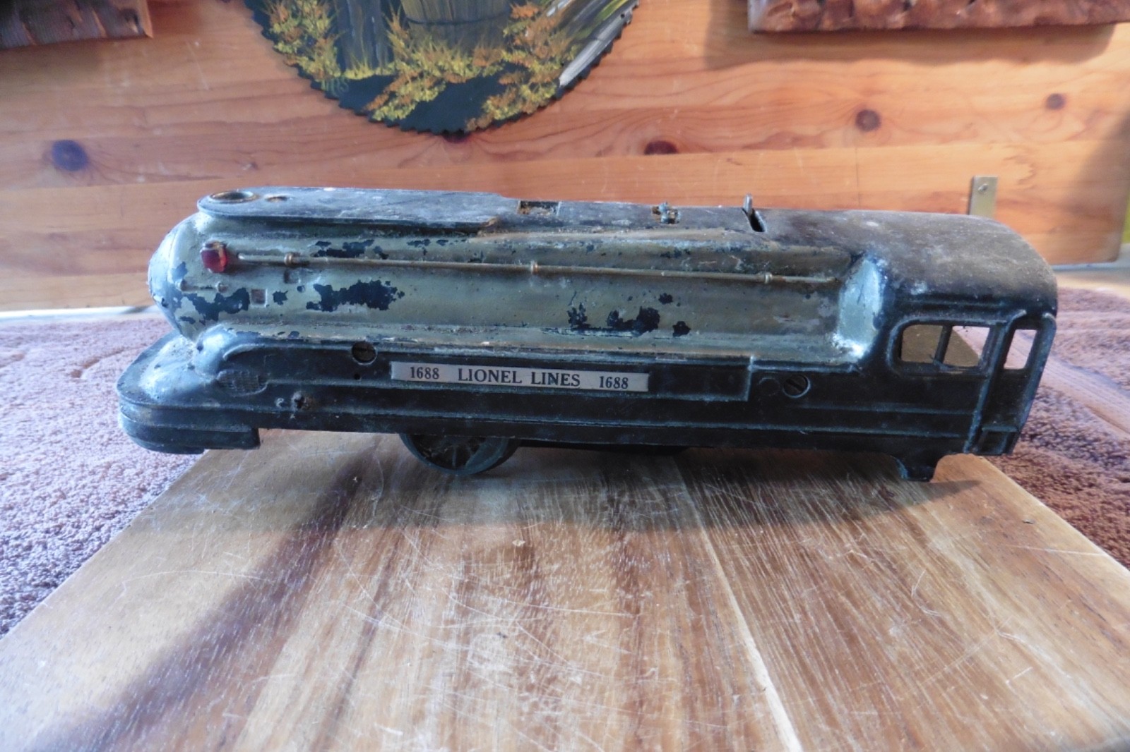 Antique Lionel Lines 1688 Locomotive Engine O Gauge For Parts Or Repair