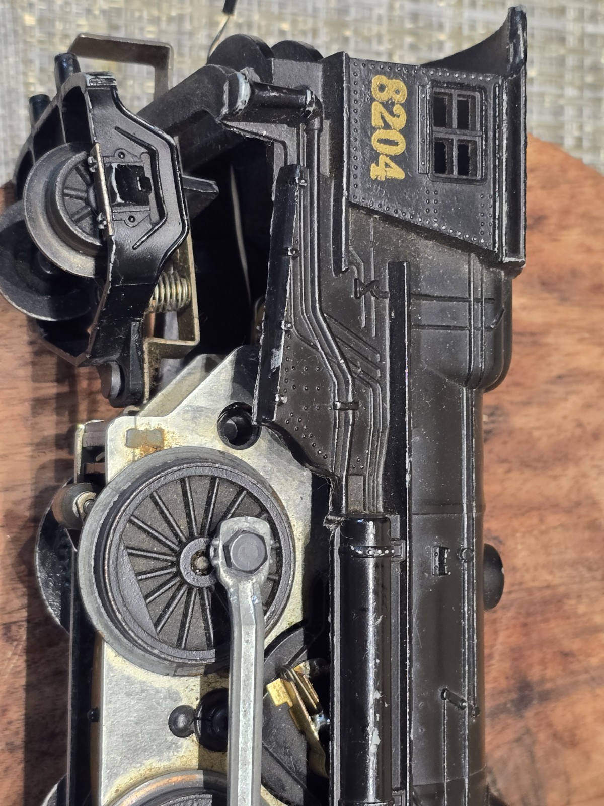 Vintage Lionel 8204 O Gauge C&O 4-4-2 Steam Locomotive Train Engine – UNTESTED