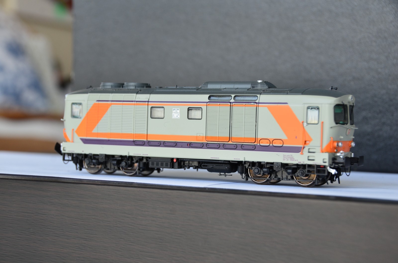 Os.Kar Italian FS D445 1108 Diesel Locomotive Rare