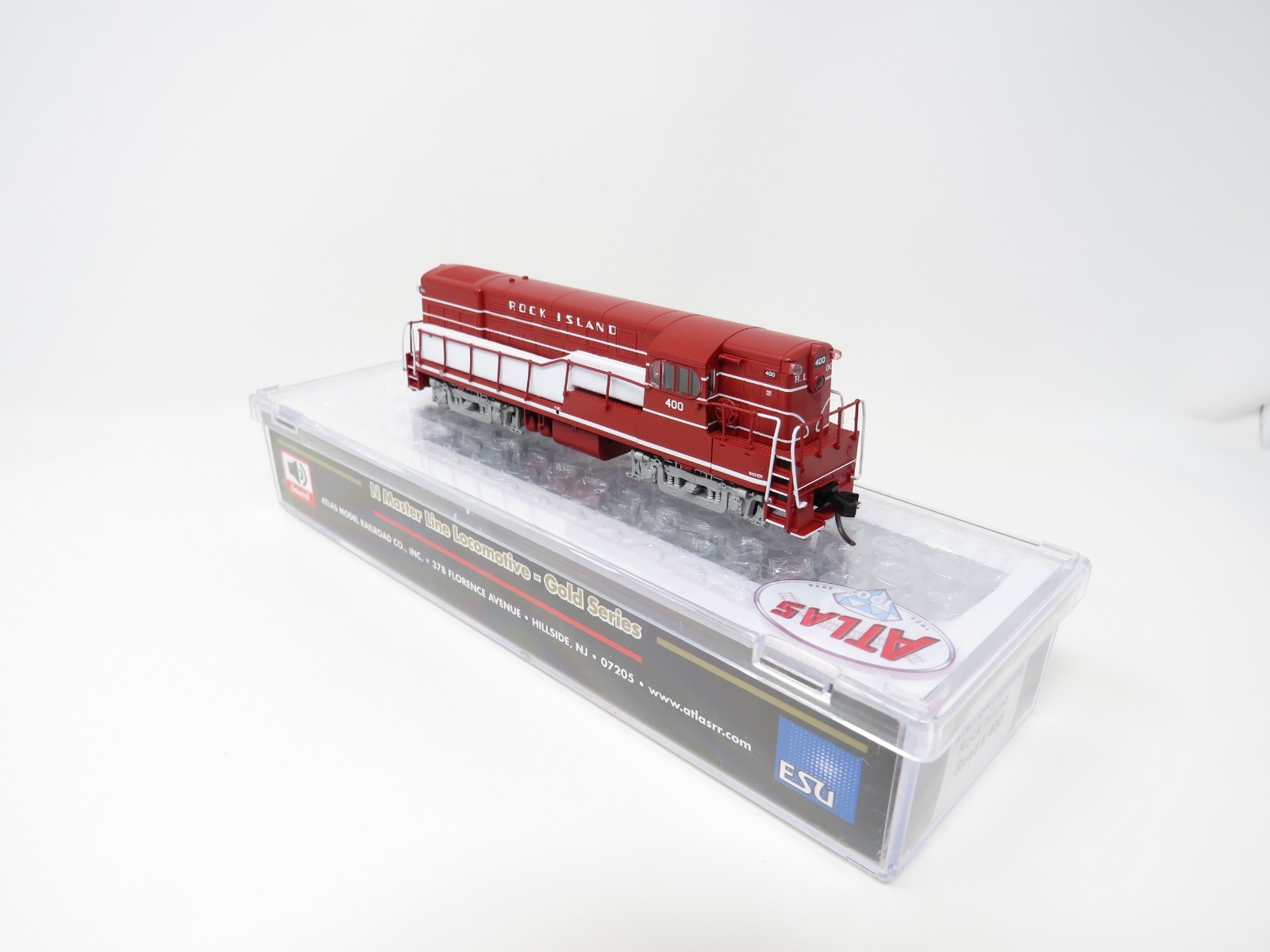 Atlas N 40005544 DCC Sound Rock Island FM H15-44 Diesel Locomotive Freight Train