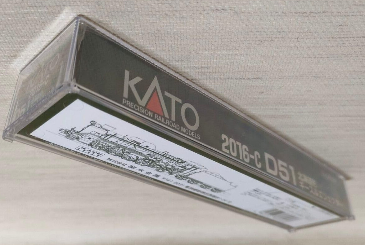 KATO N Gauge D51 Hokkaido Steam Locomotive with Giesl Ejector 2016-C NEW