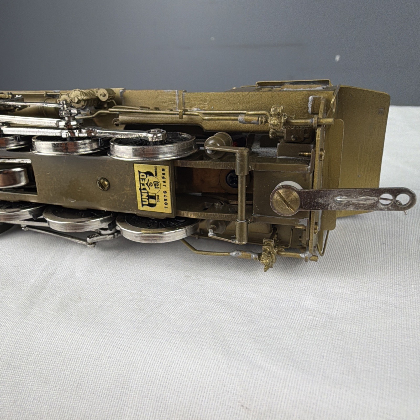 UNITED B&O 2-8-0 United Models UNPAINTED Brass Locomotive & Tender
