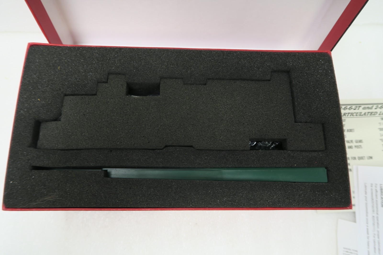 MANTUA HO 351600 2-6-6-2 T Artic Logger Loco Weyerhaeuser Green NEW Boxed NICE