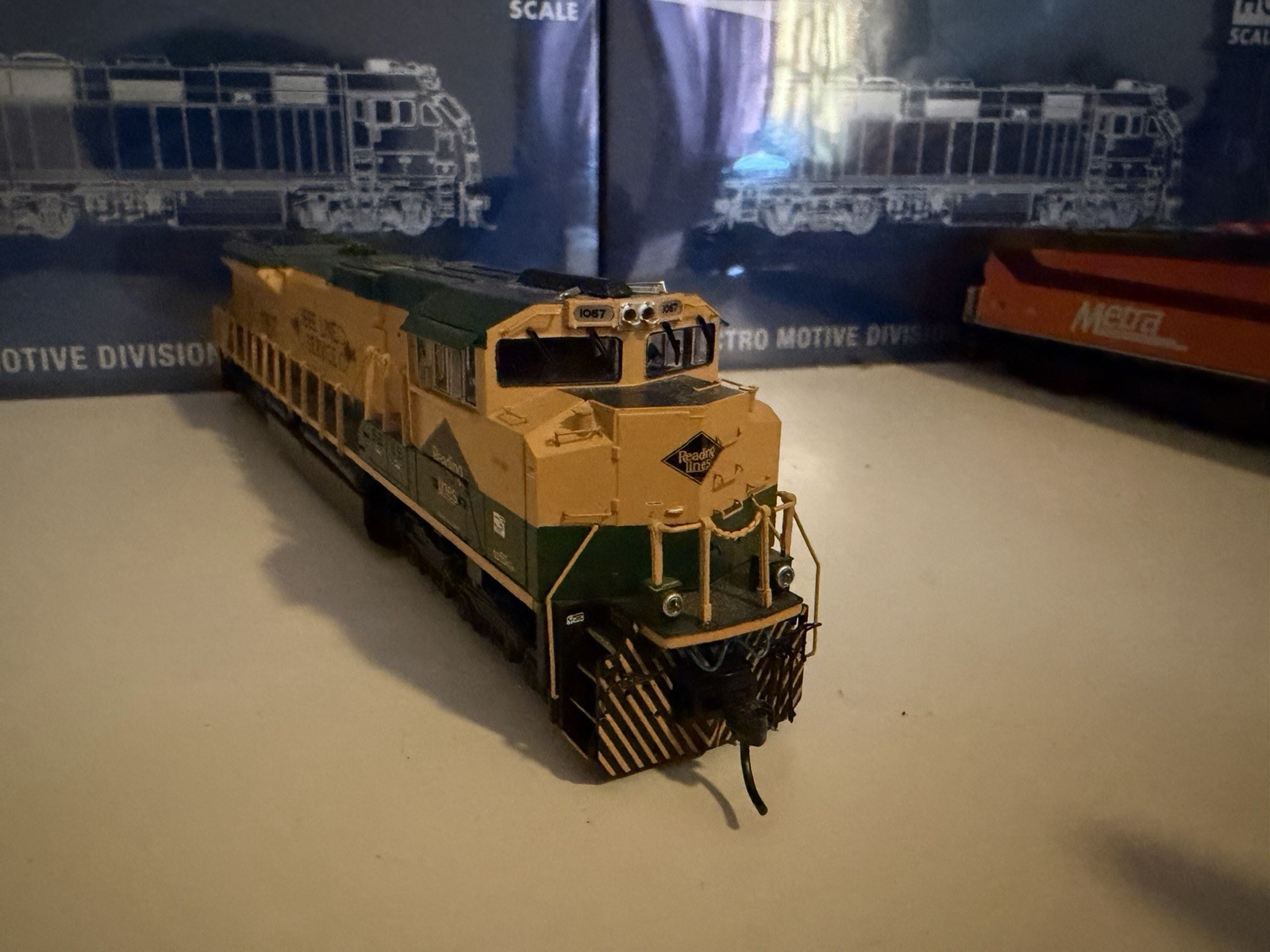 HO-Scale MTH Norfolk Southern EMD SD70ACE #1067 (Reading) DCC & Sound