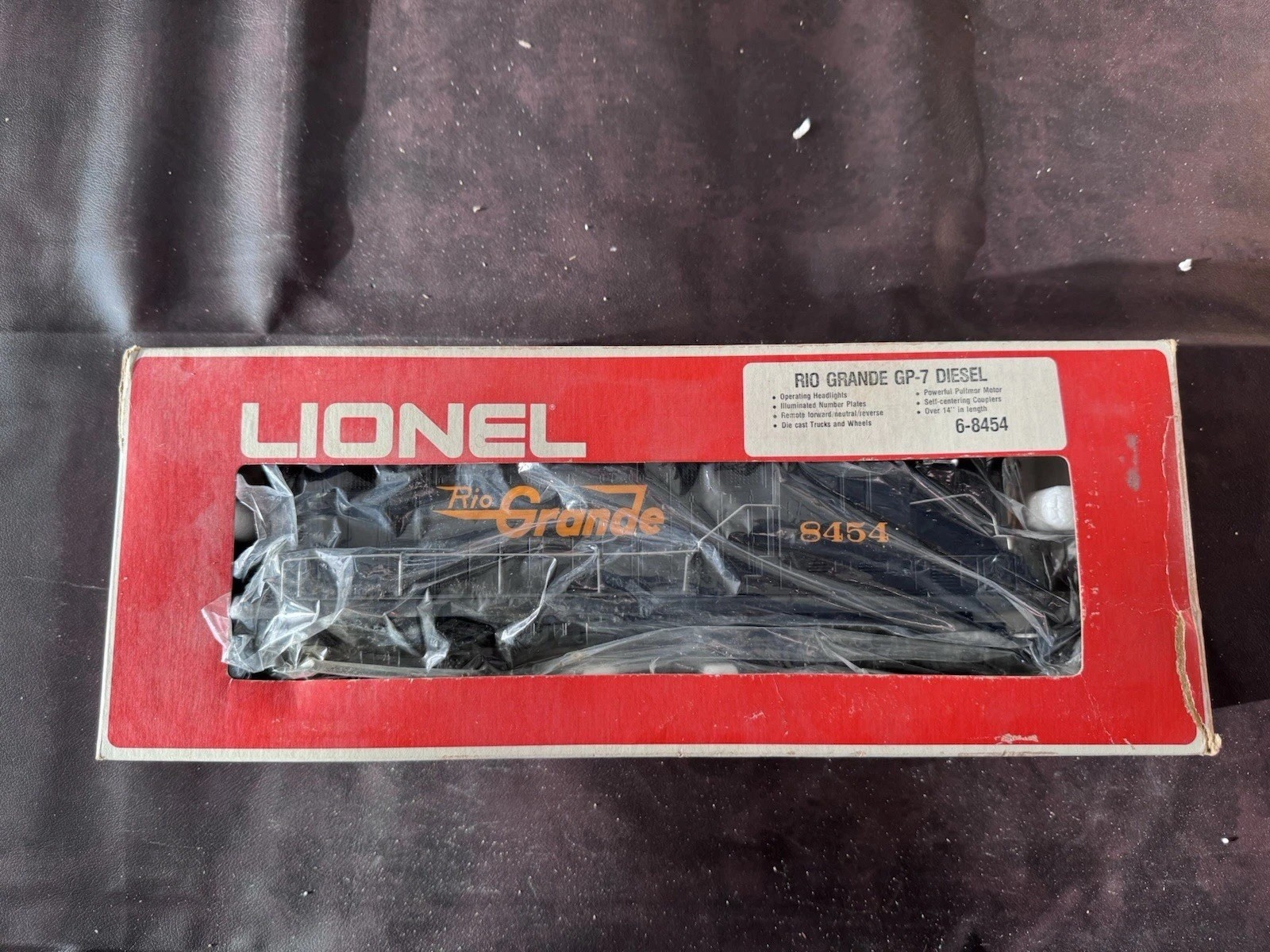 Lionel No. 6-8454 Rio Grande GP-7 Diesel Engine – Excellent, w/ Box