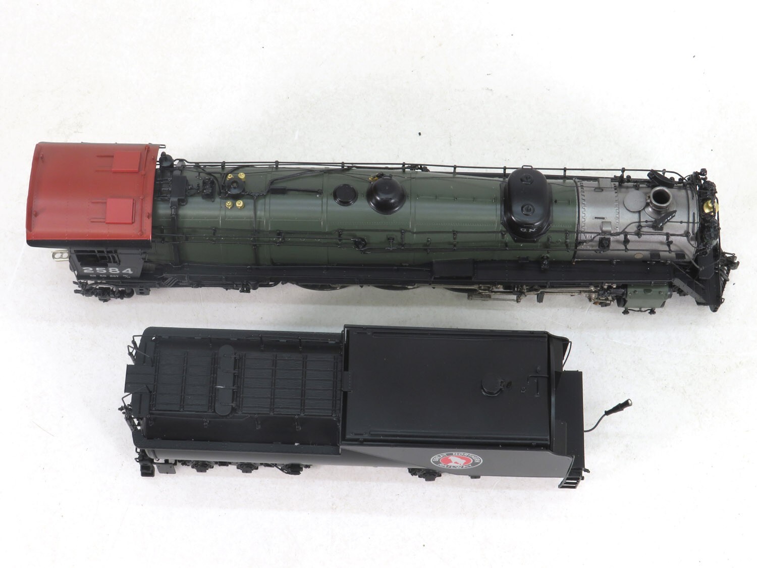 Challenger Imports 2203.1 Great Northern S-2 4-8-4 Brass Steam Loco, HO Scale