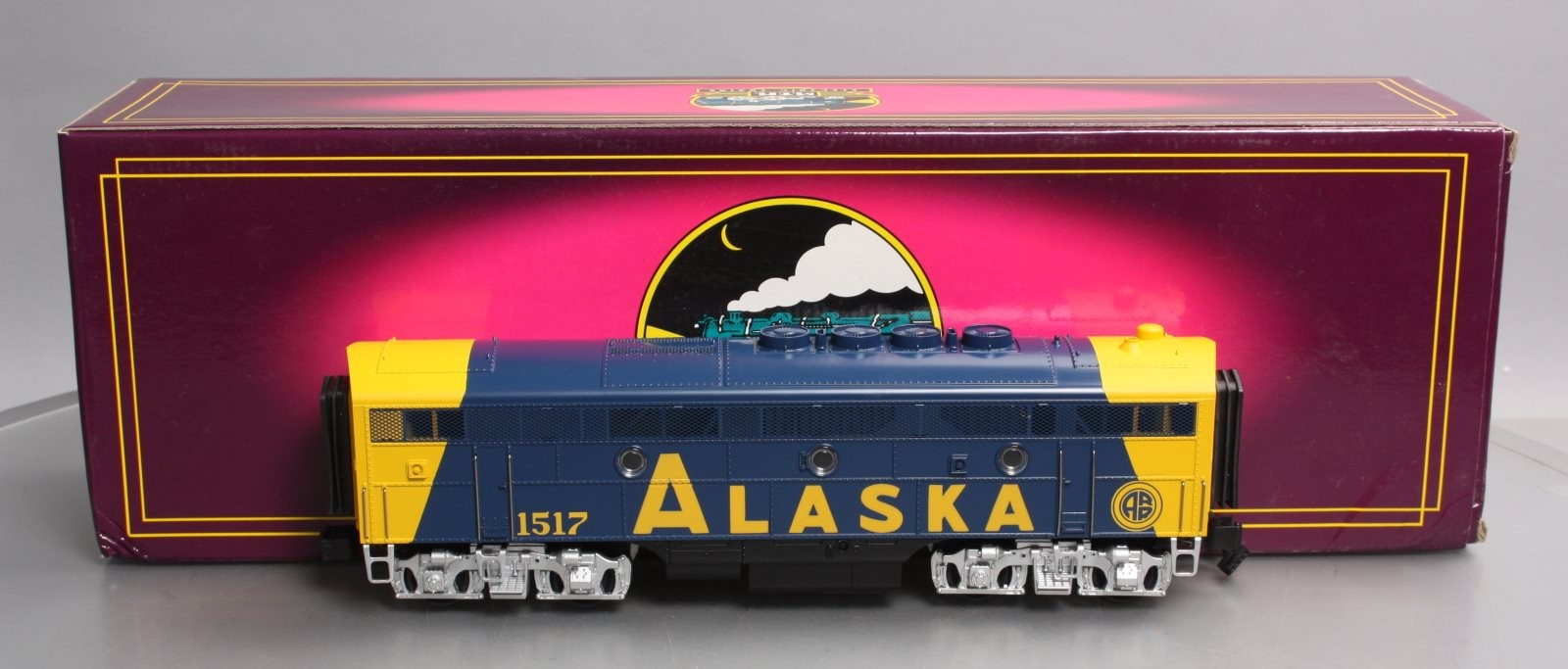 MTH 20-2128-1 Alaska F3 Diesel B Unit #1517 LN/Box