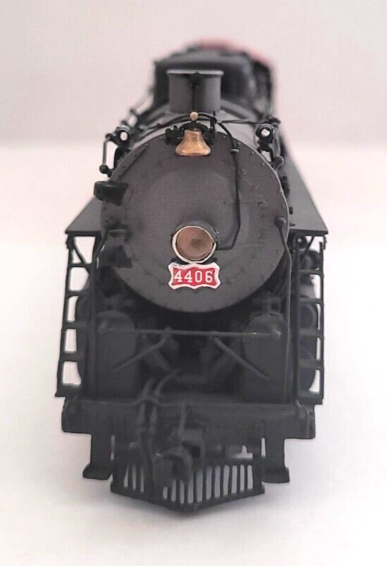 Overland Models BRASS HO Frisco #4406 4-8-2 Custom Painted by OMI New Tested
