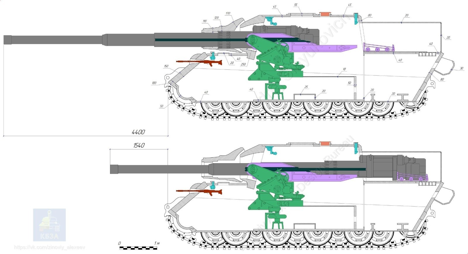 1/160 (N-scale) WWII German Jagdtiger 128mm PAK/L66 on flat wagon resin kit