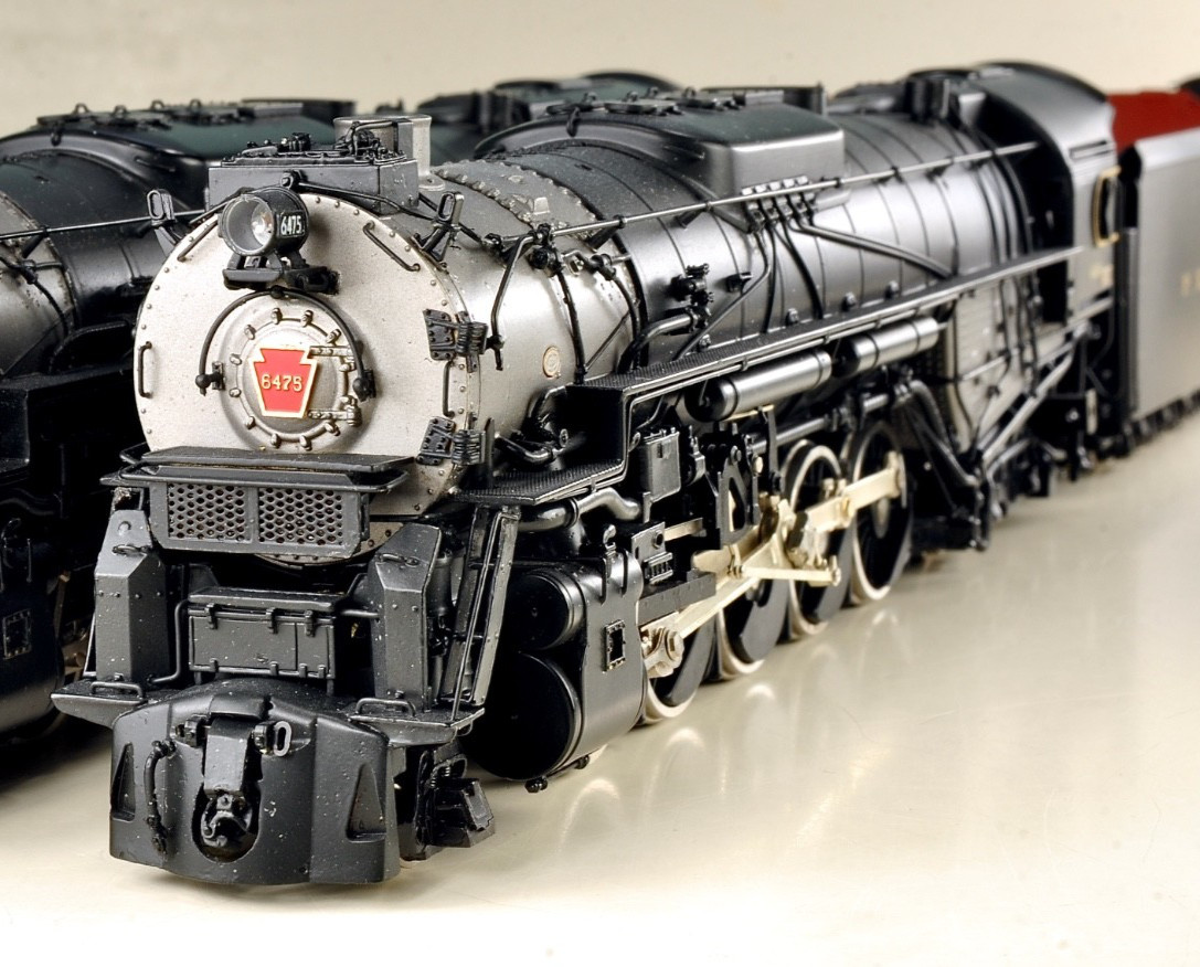 KEY HO Brass PENNSYLVANIA J-1a 2-10-4 & Tender FP #6475 OB MINT!