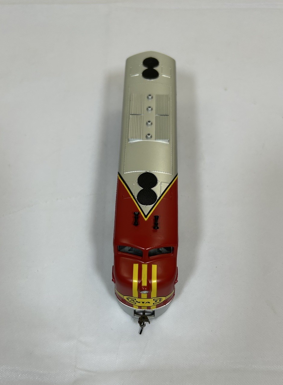 HO Scale Bachmann DCC Santa Fe F Unit Locomotive Warbonnet Paint Scheme