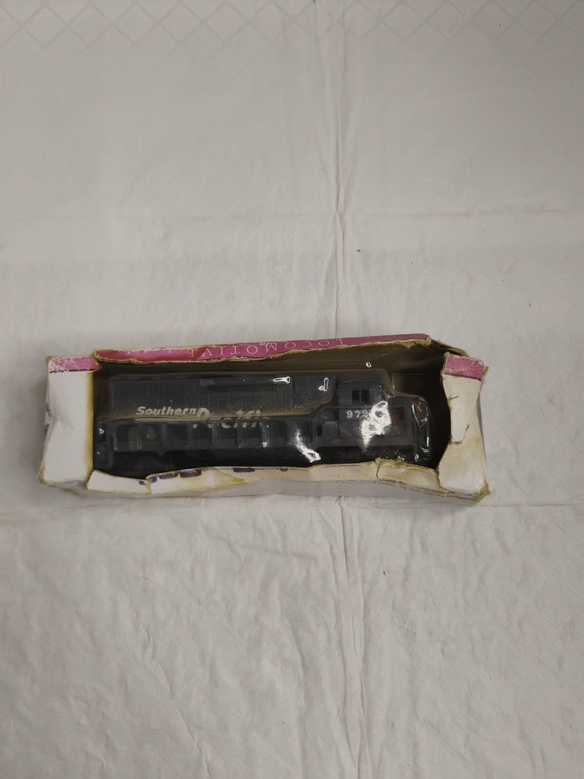 SOUTHERN PACIFIC SP 9725 LOCOMOTIVE TRAIN NO. 418 In Original Box