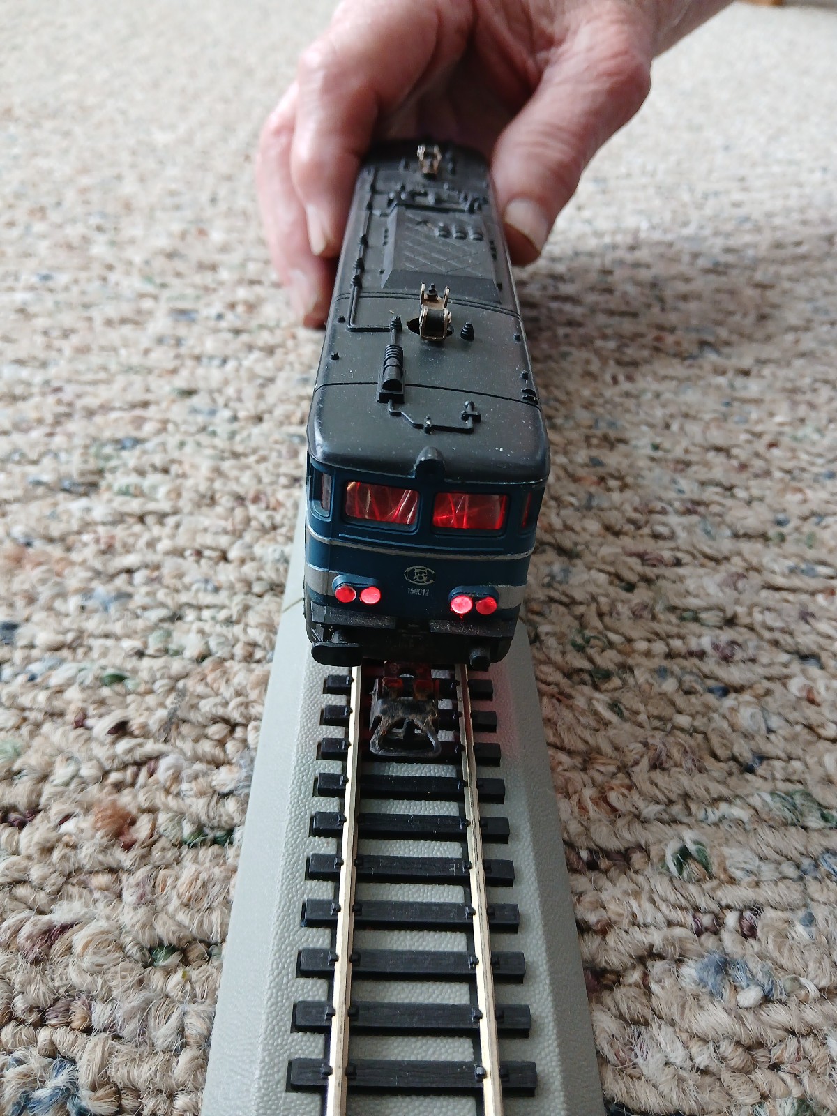 Vintage HO scale Lima Electric powered locomotive 150012 Italy