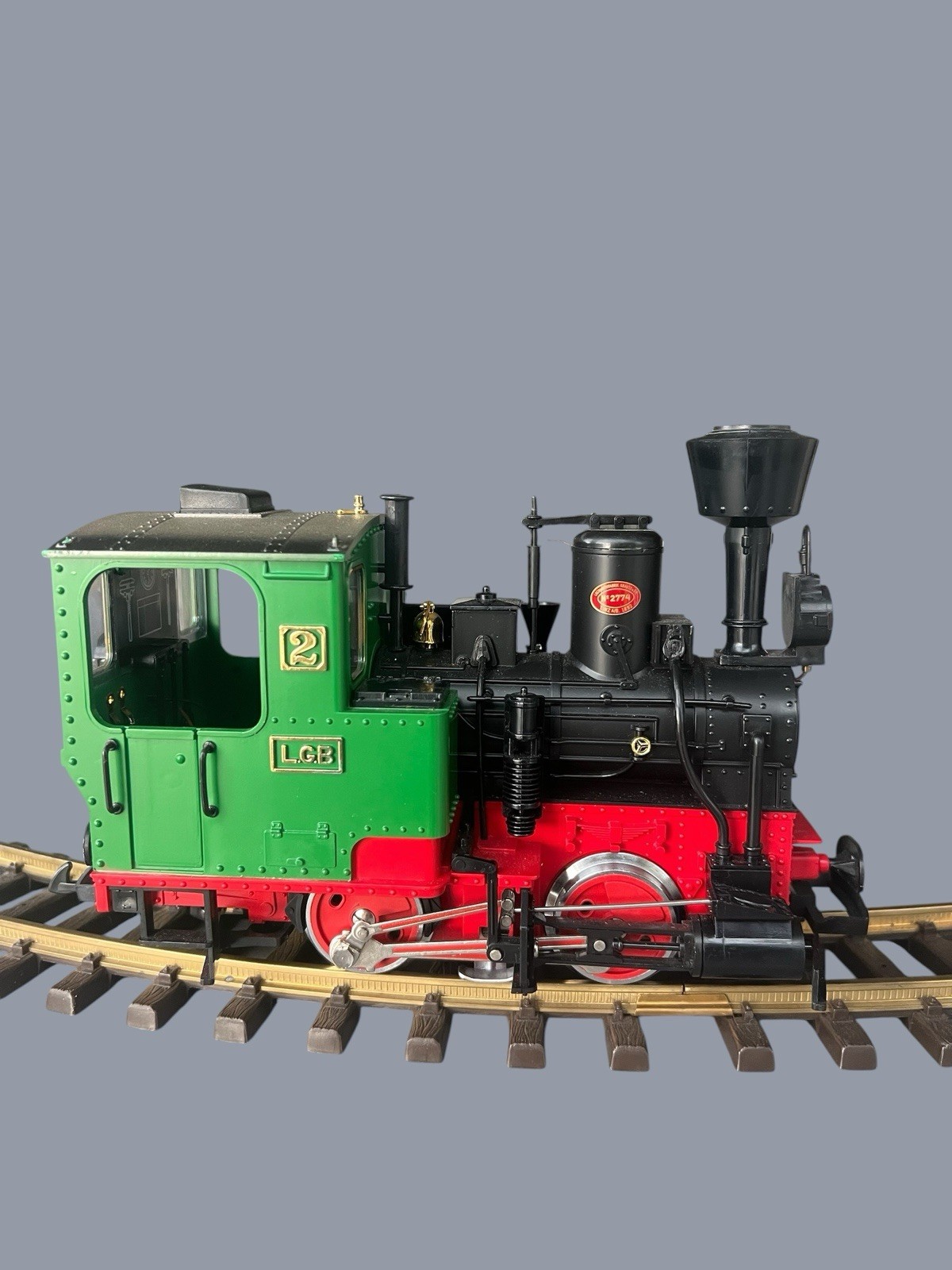 LGB Stainz 2020 G Gauge Steam Locomotive DC Analog 2-Rail Light Tested & Working
