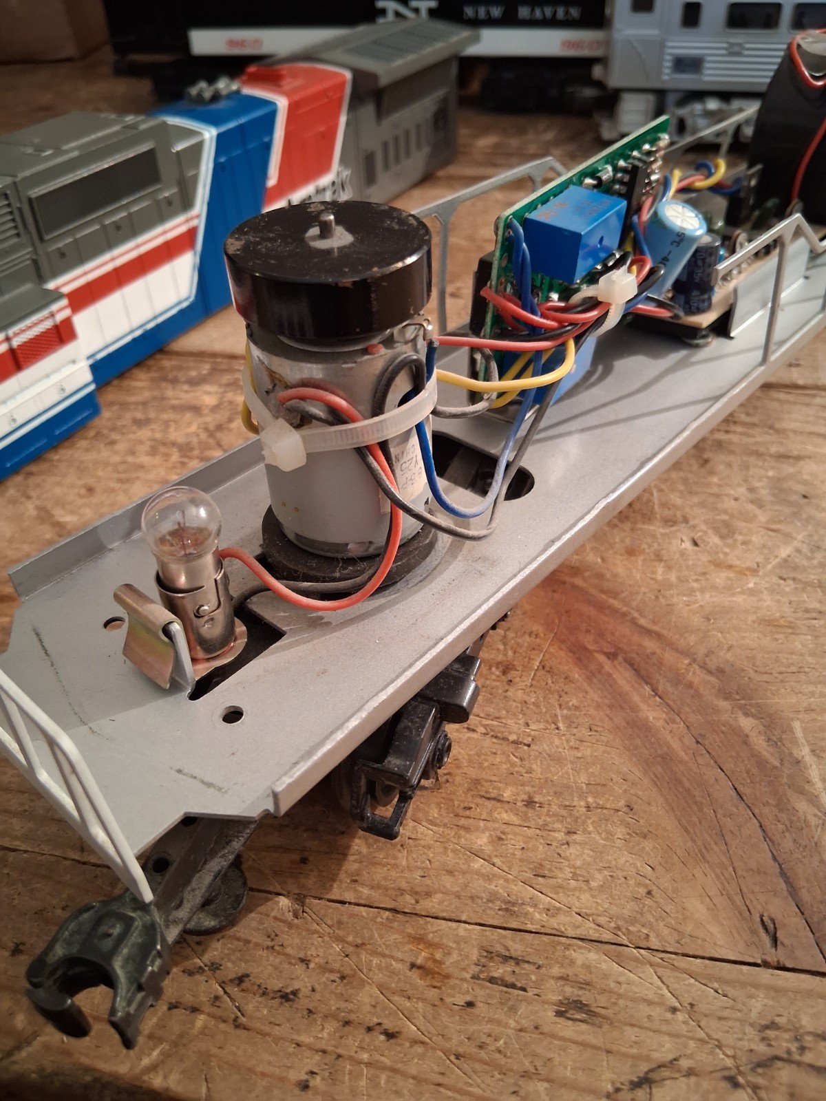 Williams DA109 Amtrak Dash 8 Powered Cab #807 Horn O Gauge 3 Rail Diesel TESTED