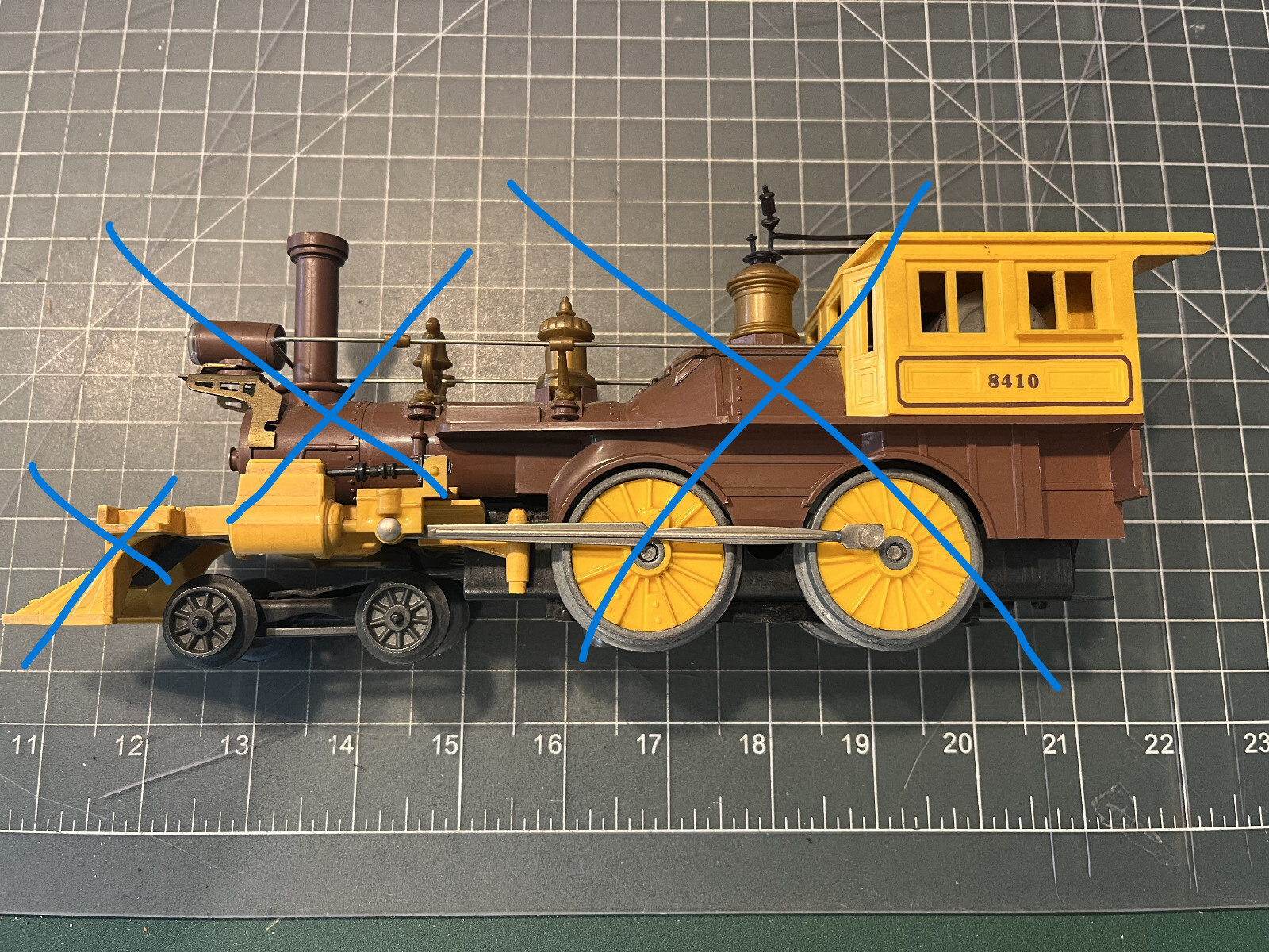 Lionel Train 8410 General LOCOMOTIVE FRONT PILOT TRUCK 1862 1872 1881 8005 LOT A
