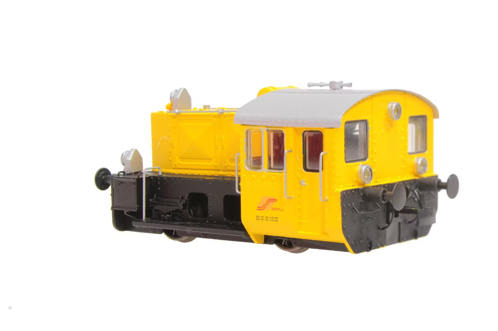 Lenz / Blackstar 30156-02 Köf SERFER Yellow Construction Site, DCC Digital Hooks