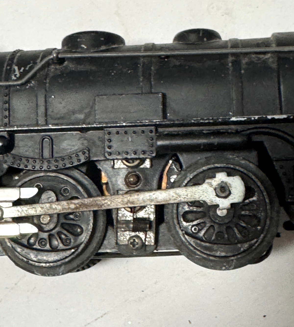 Marx 1950s 999 Locomotive and New York Central Tender train antique O gauge
