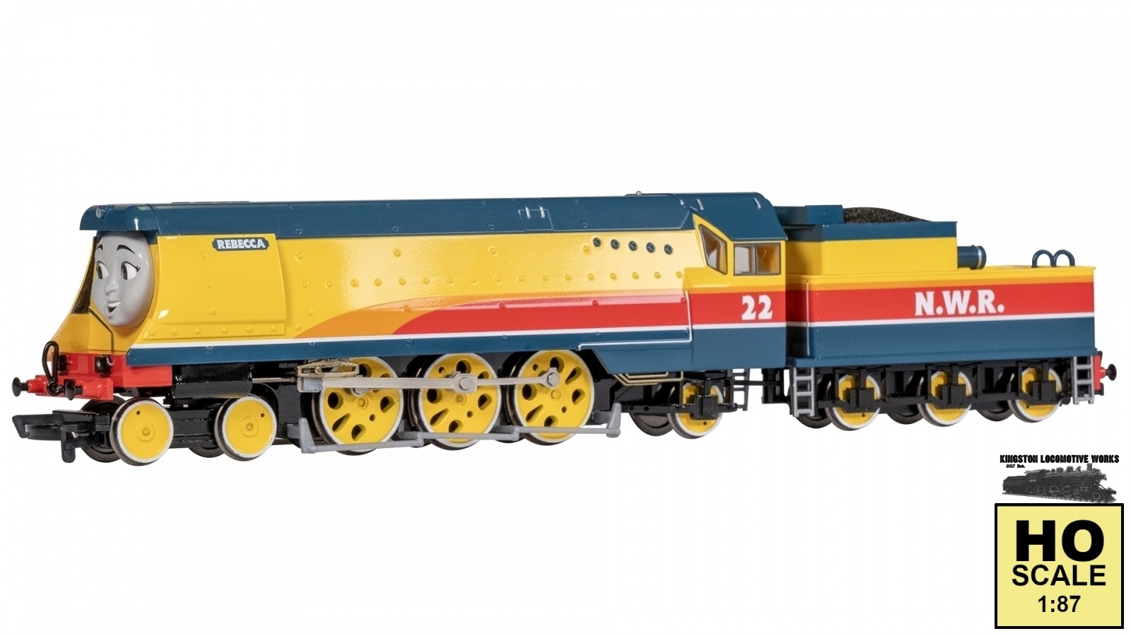 Bachmann 58826 HO Thomas & Friends Rebecca w/ Moving Eyes