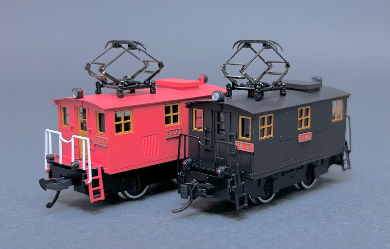 N Scale Aru-Model EB14 Freelance Boxcab Electric Locomotive Kit GE-Style Engine