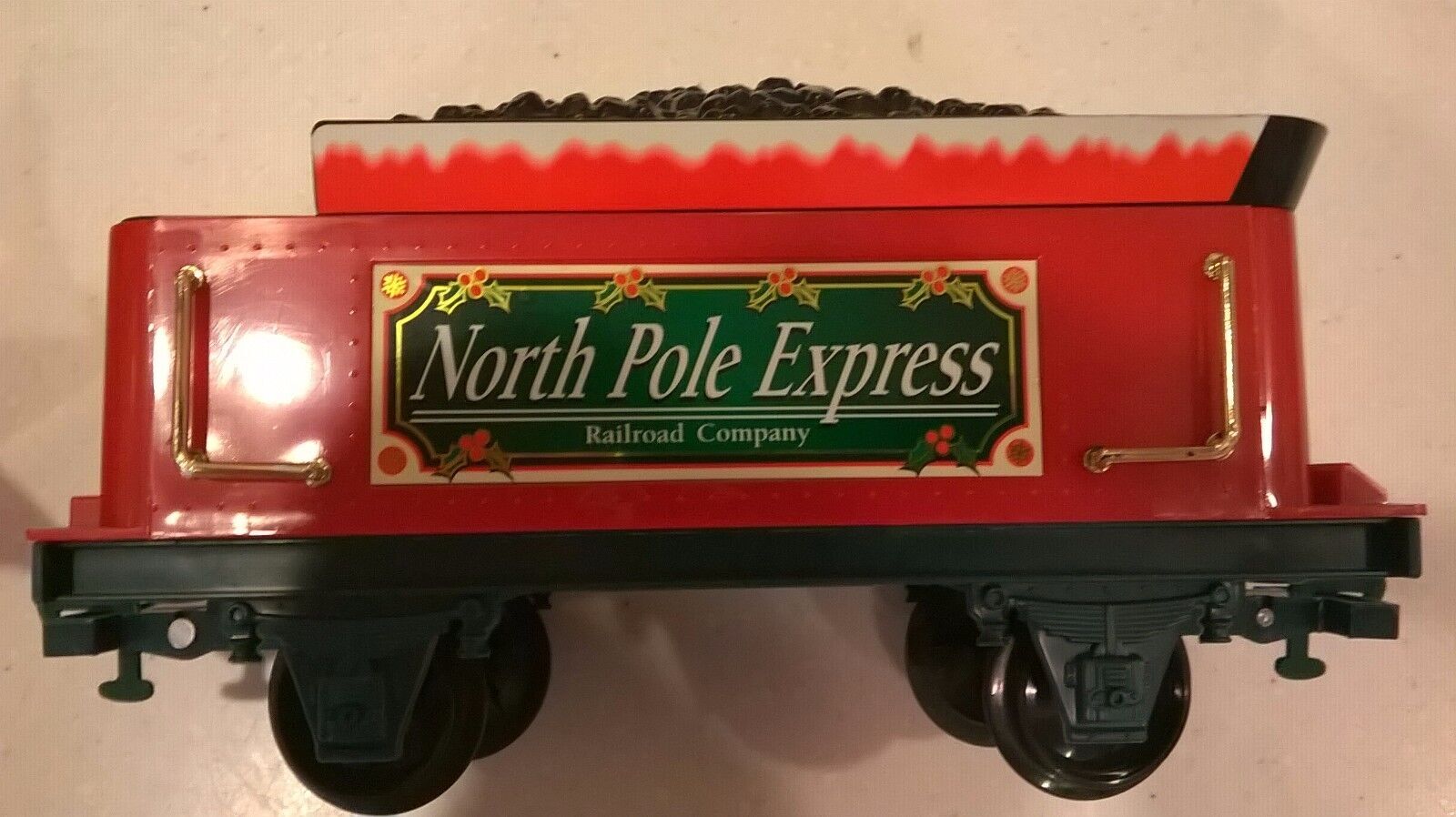 Eztec G Gauge NORTH POLE EXPRESS ENGINE & TENDER-Scientific Toy Christmas Train