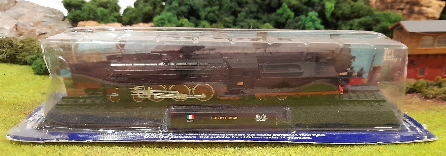 * N Scale * Amercom * FS 1928 GR. 691 4-6-2 Steam Locomotive * Italy *