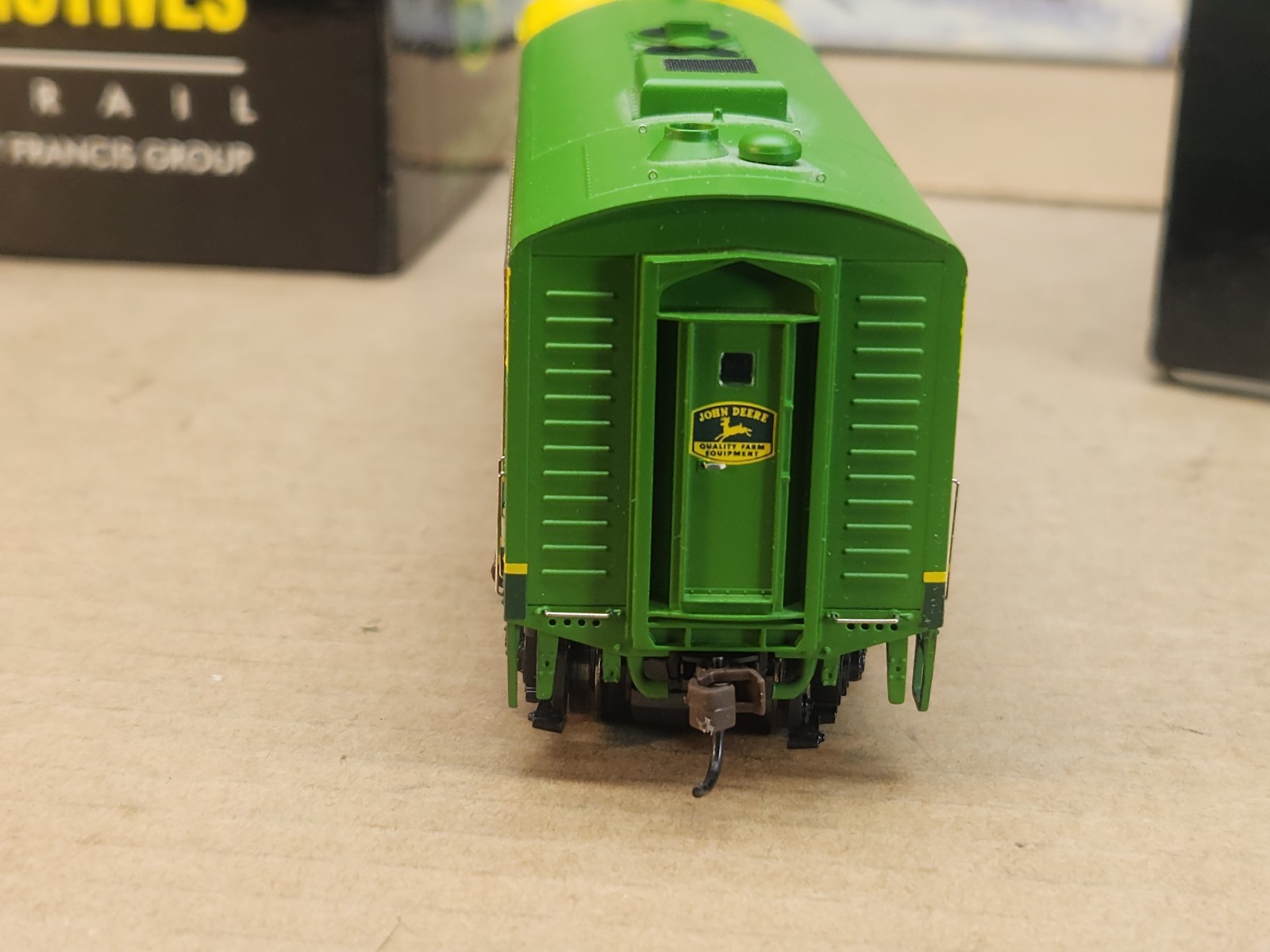 Athearn John Deere HO Precision Locomotive F series A Powered, B Non-powered