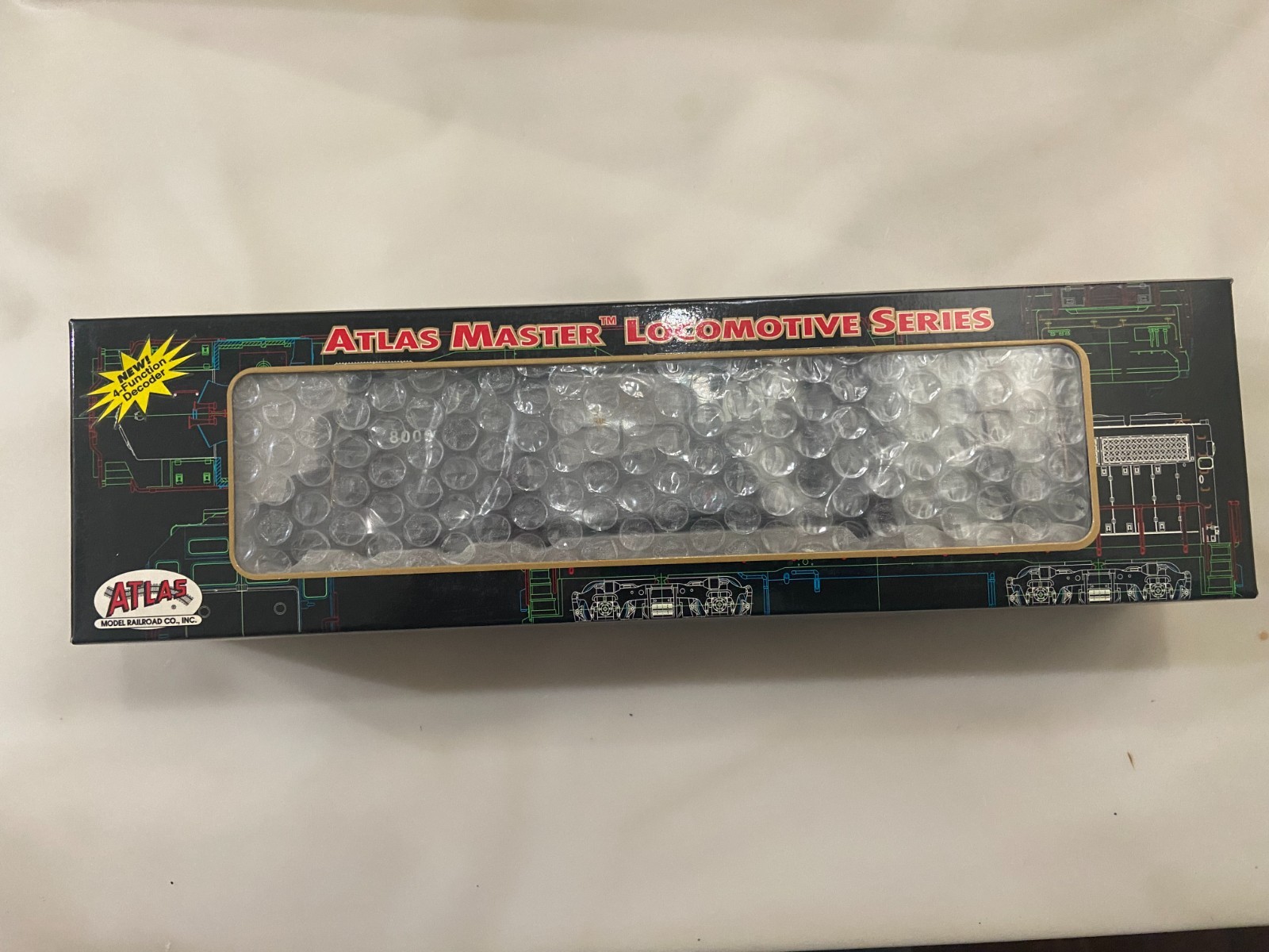 NIB HO Atlas Master 7408 Norfolk & Western U30C #8000