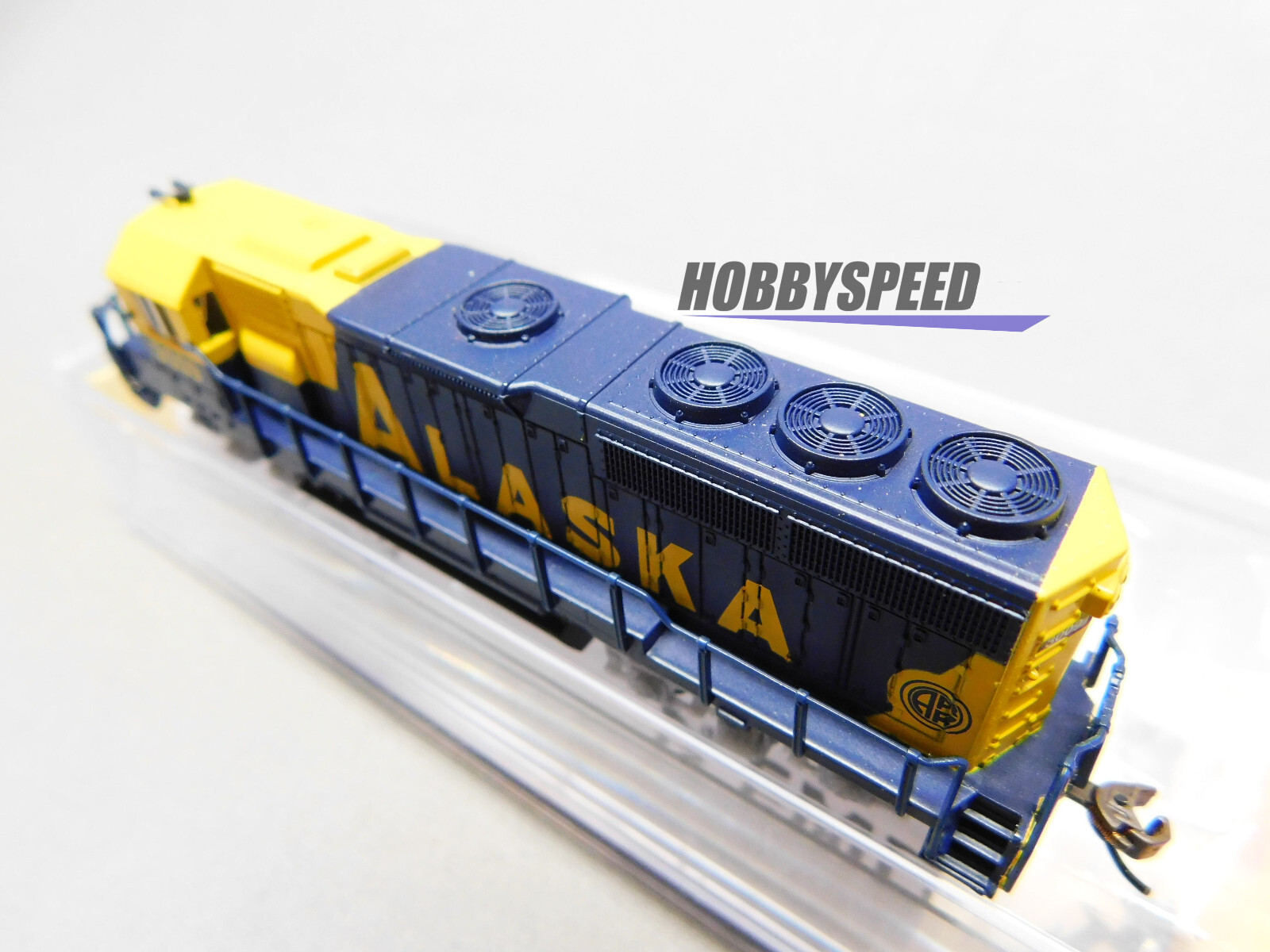BACHMANN N SCALE ALASKA EMD GP40 LOCOMOTIVE ENGINE #3009 freight BAC63569 NEW