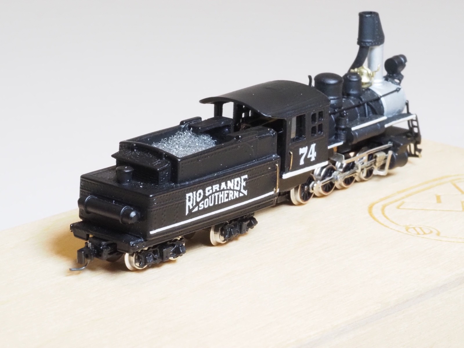 R.G.S Brass B-4F Consolidation 2-8-0 Westmodel Scale N- Nn3 Z-track Rio Grande