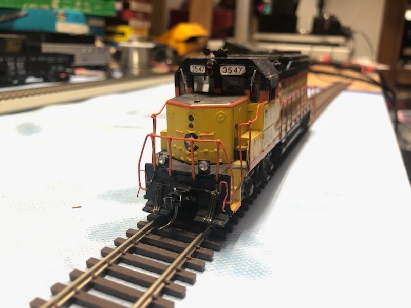 Athearn Blue Box GP38 Chessie System #3547