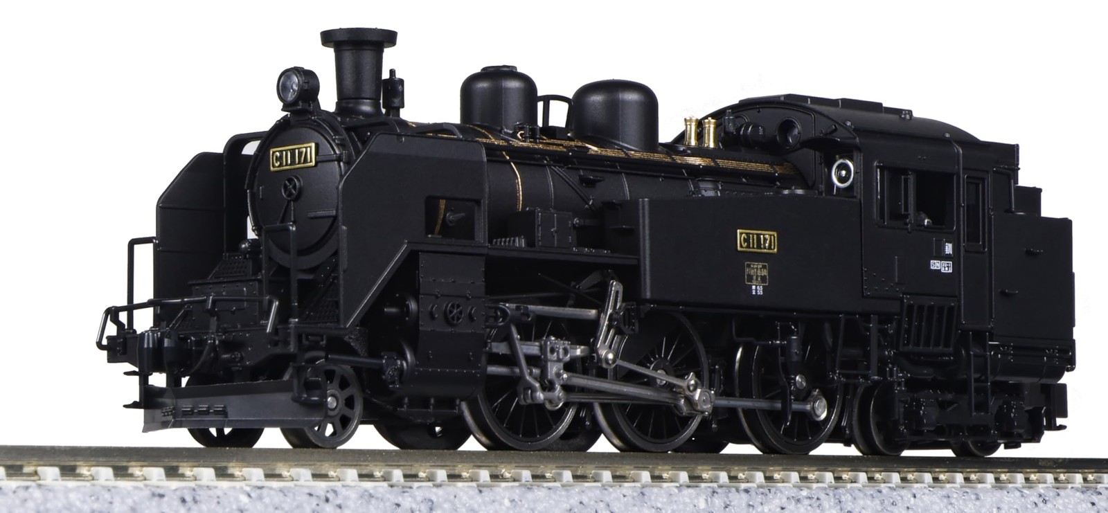 Kato 2021-1 N-Gauge C11 171 Railway Model Steam Locomotive