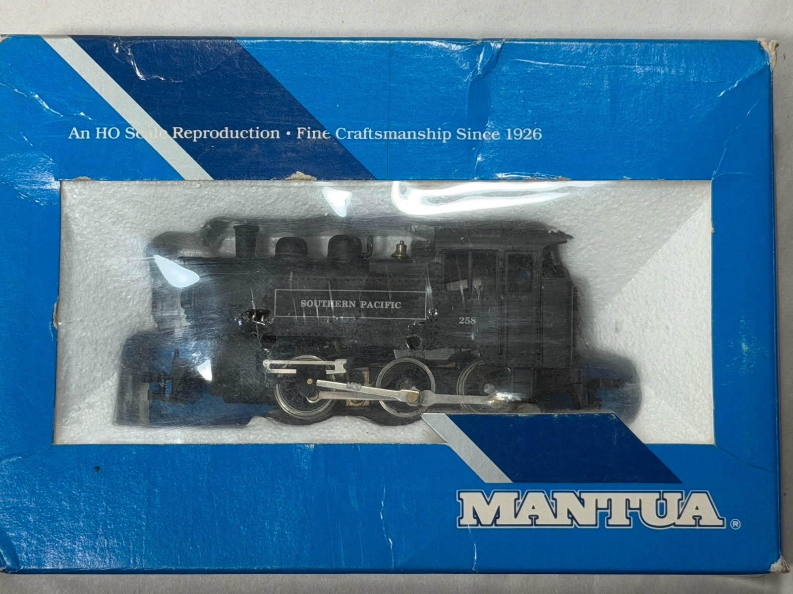 Vintage Factory Sealed Mantua 0-6-0 Little Six Southern Pacific 258 HO 302-011