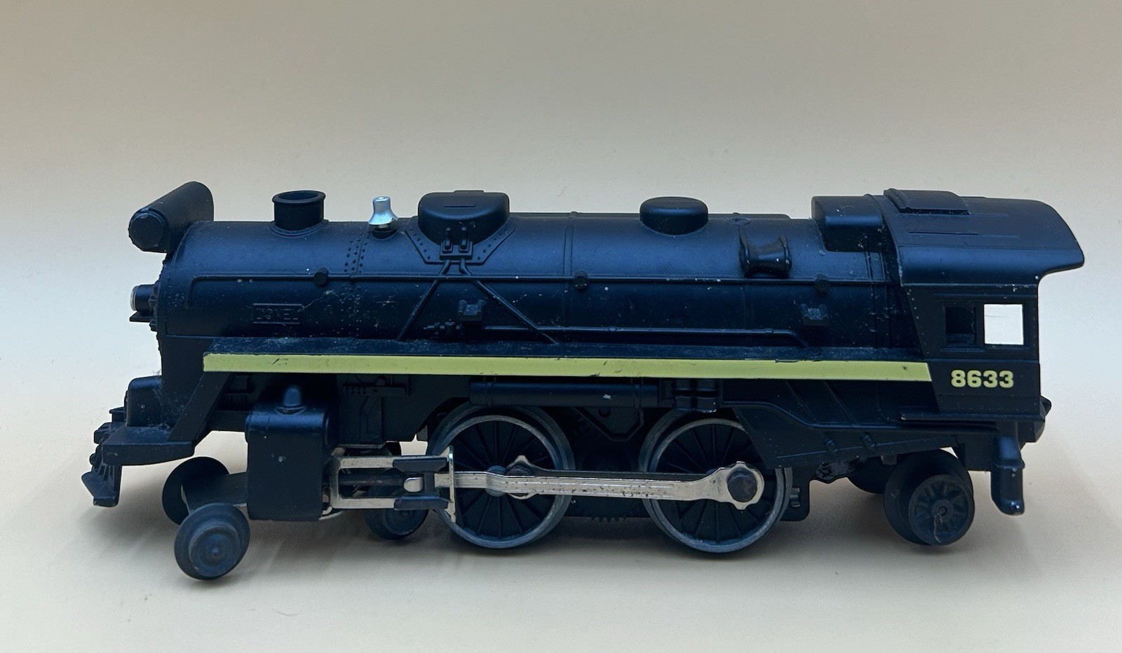 Lionel Toy Trains 8633 Black Steam Locomotive Untested