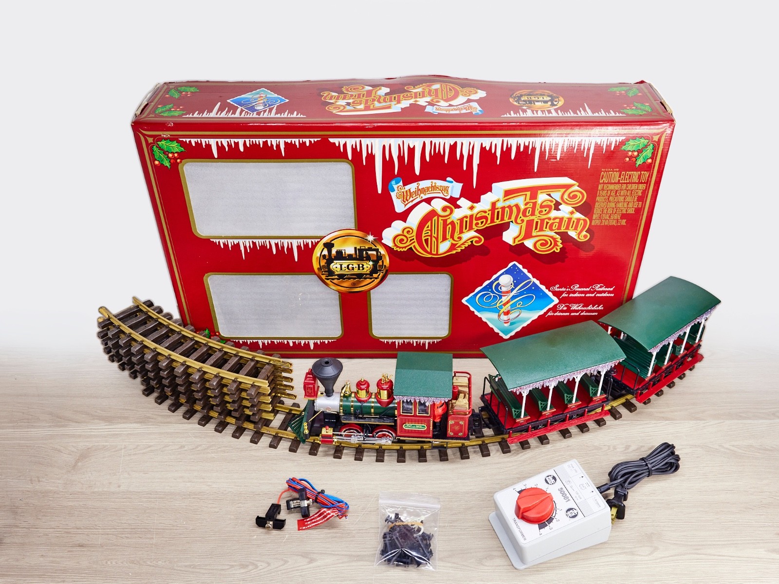 LGB 72560 Lehmann Gross Bahn Weihnachtszug Christmas Train Set OPEN BOX COMPLETE