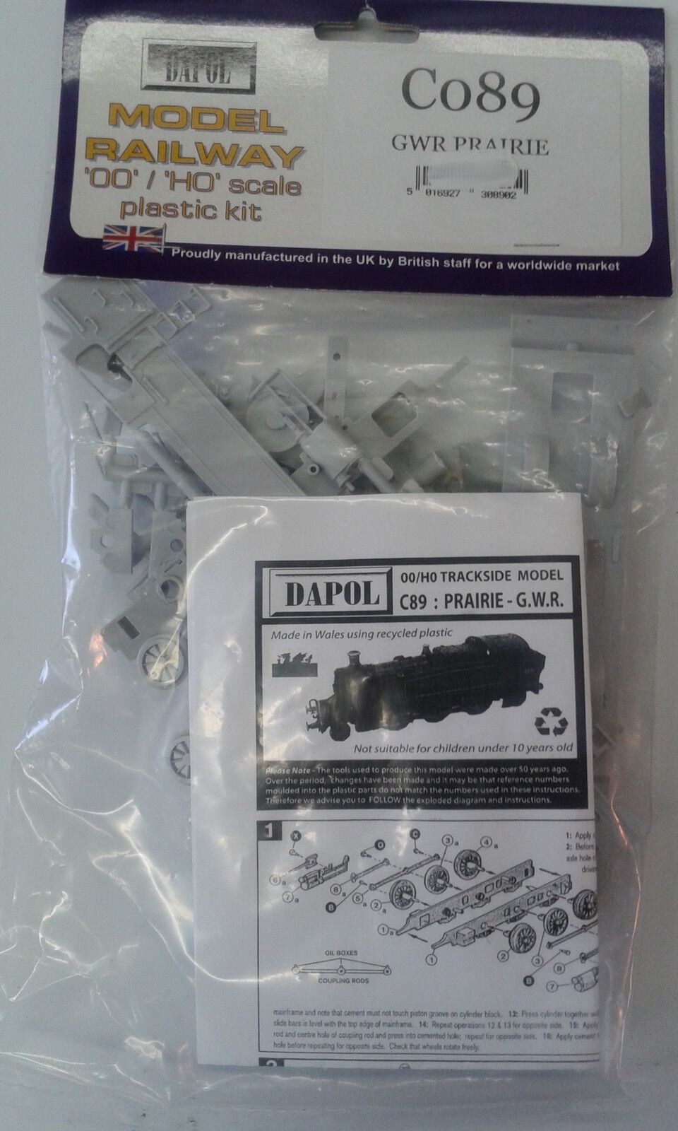 2-6-2T Prairie Tank Great Western Dapol Kitmaster C089 OO