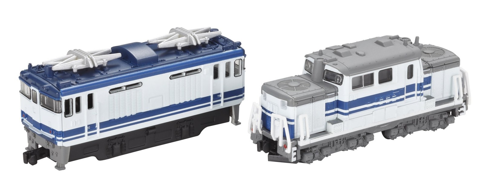 B Train Shorty DD51 Diesel Locomotive + EF64 Electric Locomotive