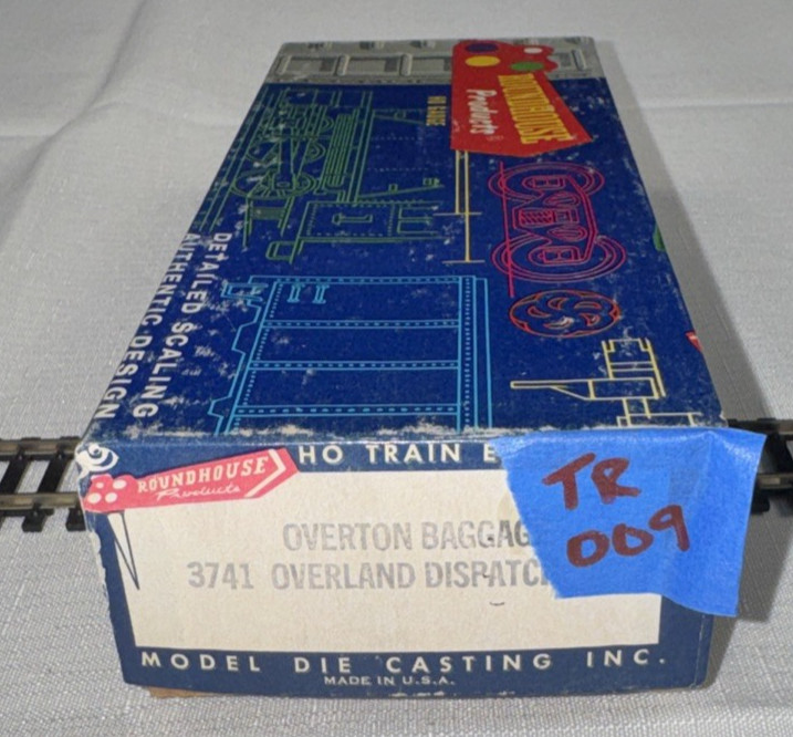 Roundhouse (MDC) HO Scale Overton Baggage – Kit #3741 – Overland Dispatch