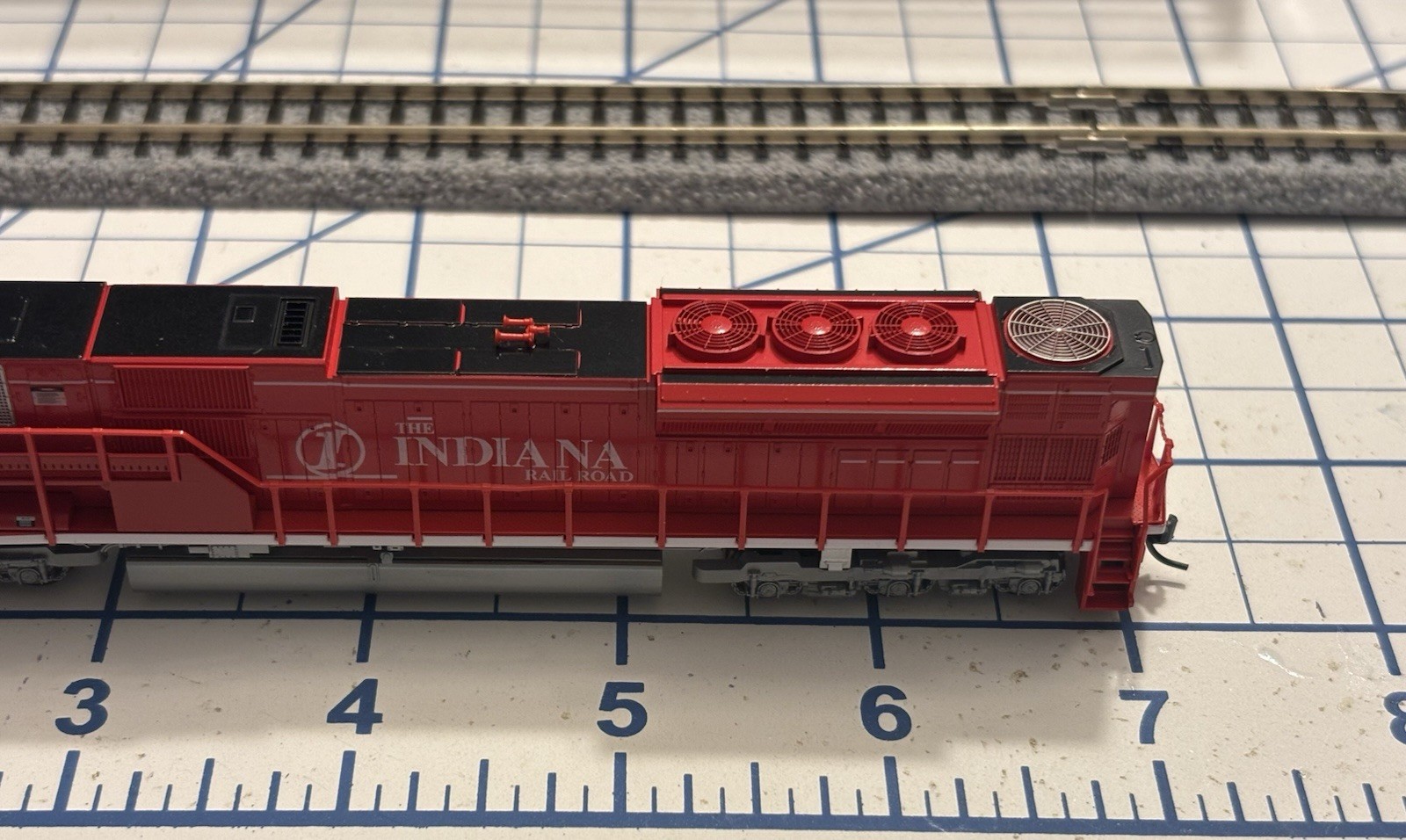 Kato SD90/43MAC INDIANA Rail Road Locomotive #9005 W/XL Sound