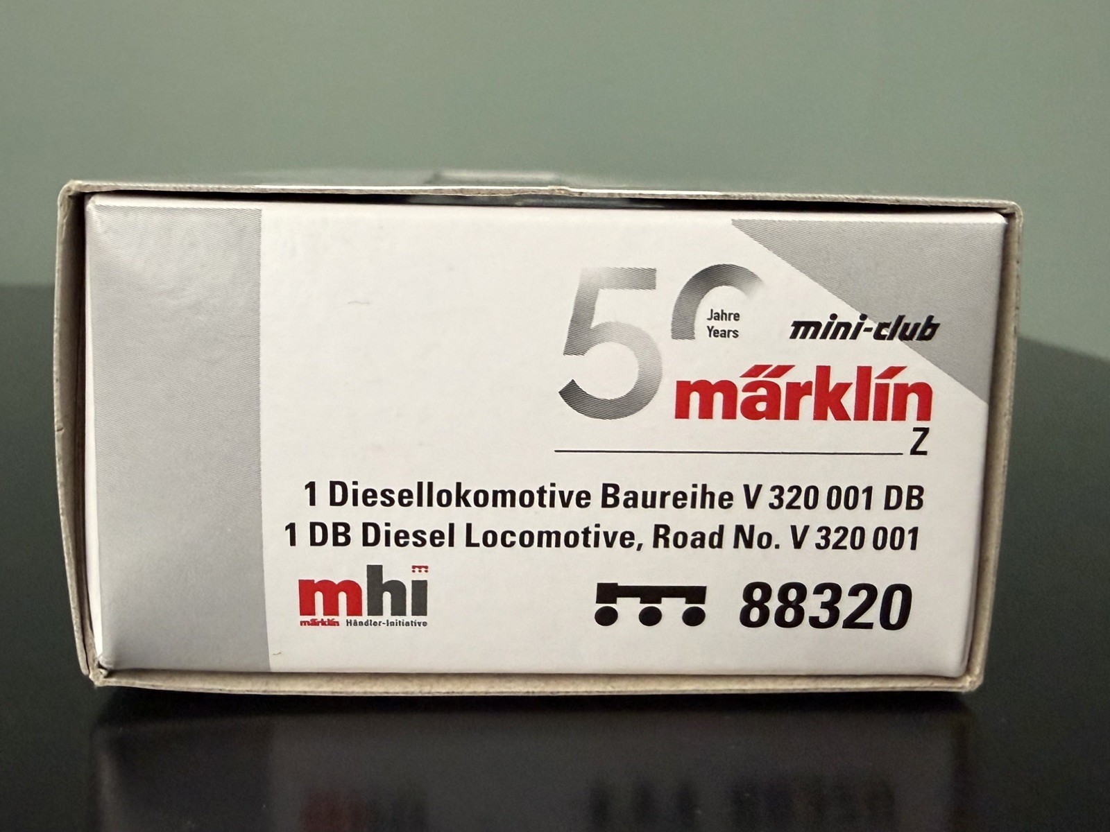 Marklin Z 88320 DB V 320 001 Heavy Diesel Loco | Excellent | Tested